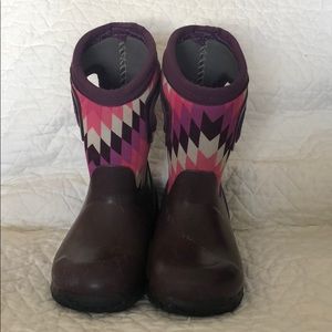 Bogs snow/rain boots, toddler girls